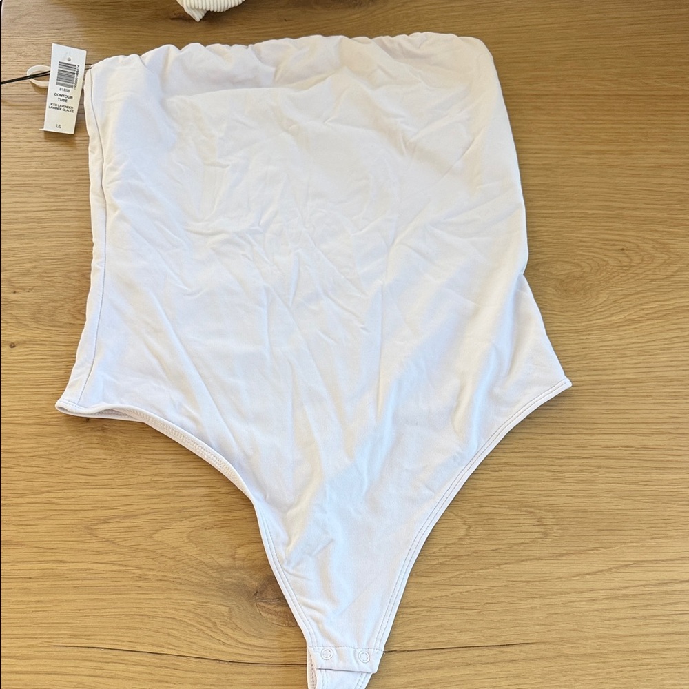 ARITZIA BABATON CONTOUR TUBE BODYSUIT-ICED LAVENDER
